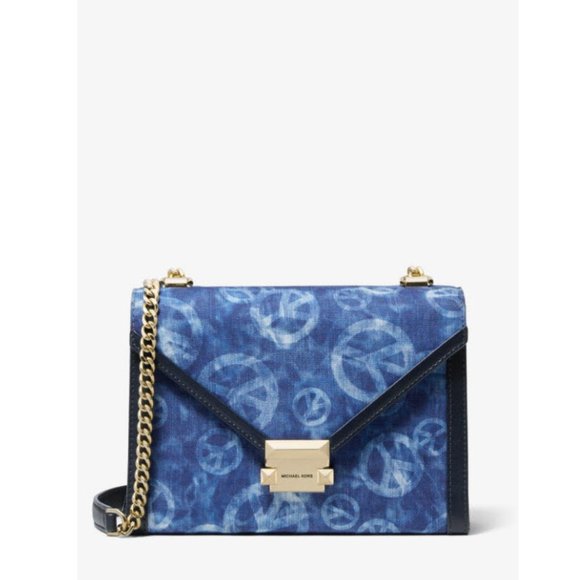 Michael Kors Handbags - Michael Kors Whitney Large Peace Tie-dye shoulder bag crossbody